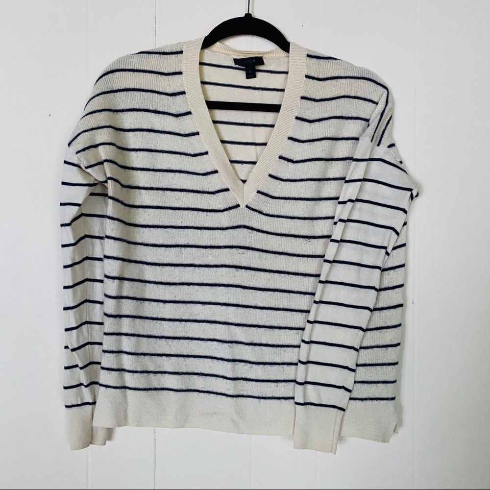J Crew Striped Sweater